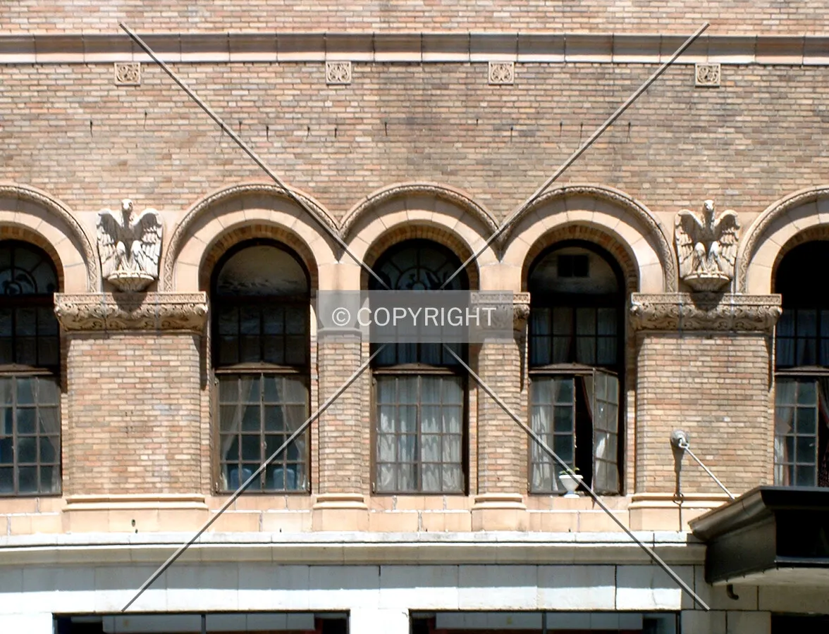 Facade details on Hamilton Street