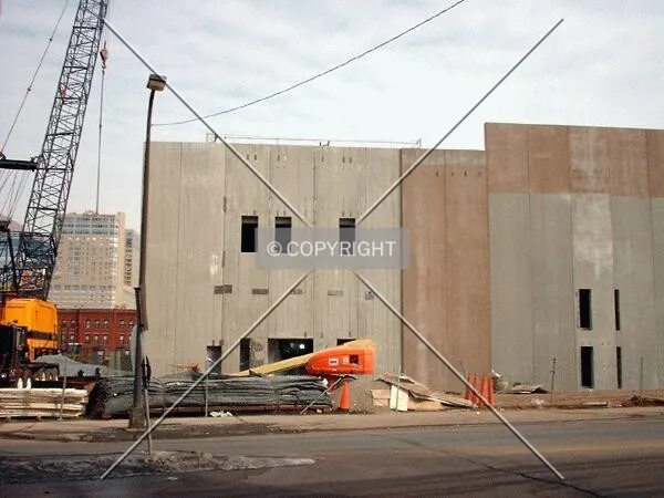 View of the Parking Garage across Portland Avenue - February 28, 2003