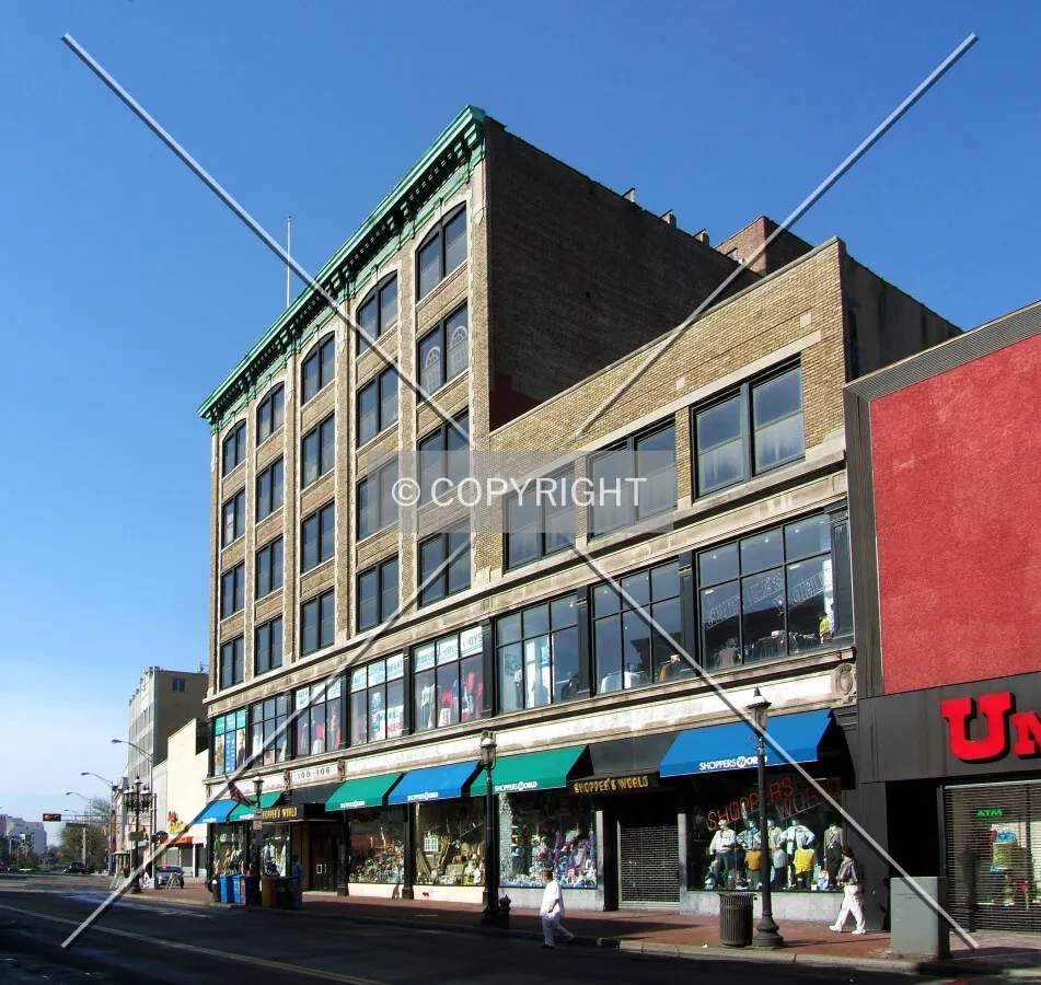 View from the northeast