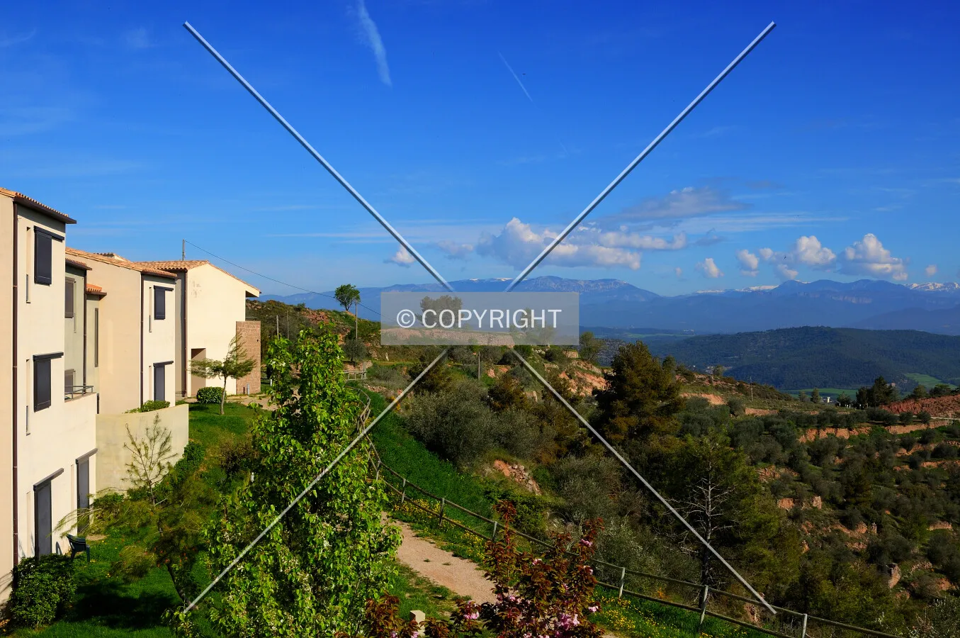 Panoramic views from Hotel Villar Rural
