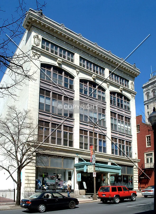View from the southwest across King Street