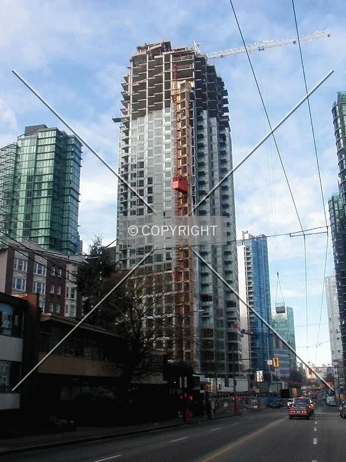 Looking west on Pender Street
