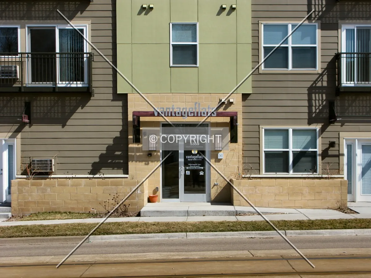 Main entrance from across Minnehaha Avenue