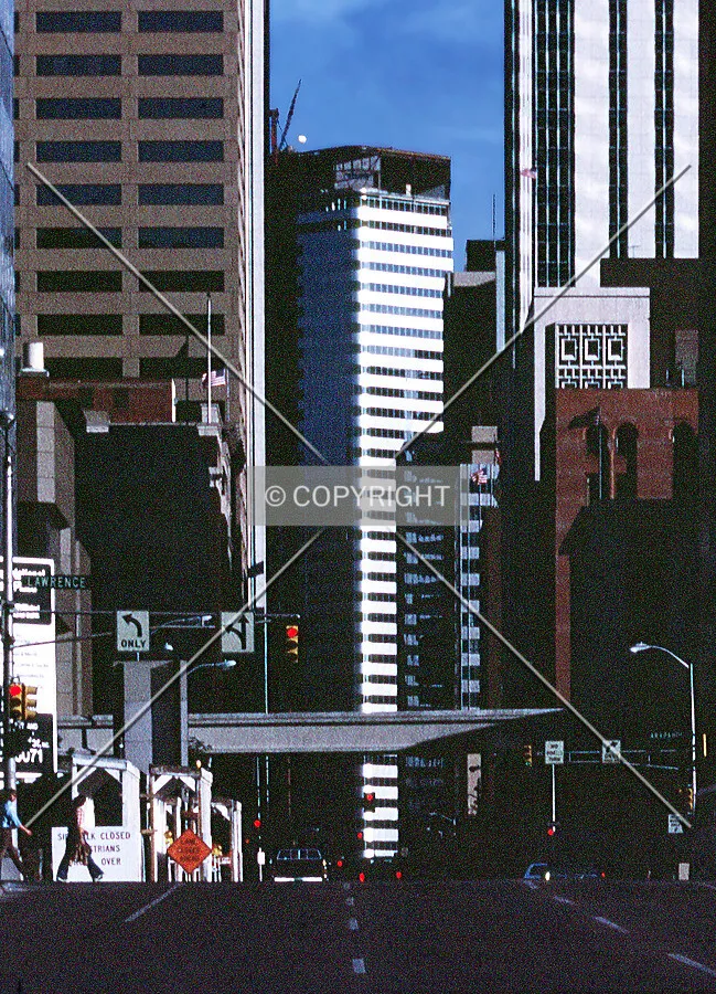 View from the northwest along 17th Street