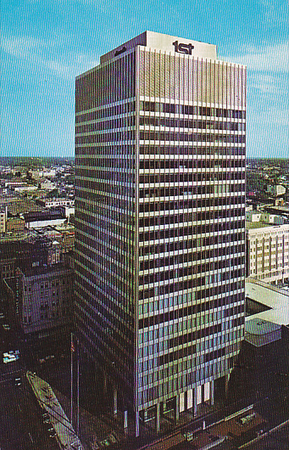 Vintage view from the northwest