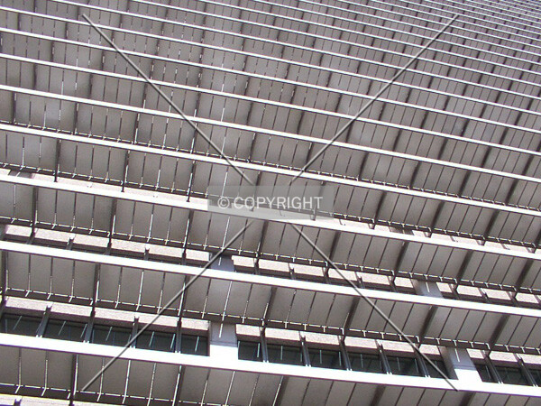 Ledges on the façade