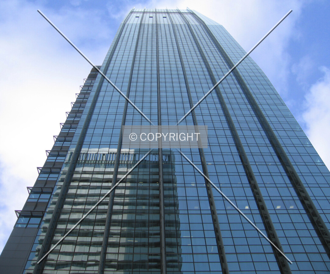 Looking up from Murray Road