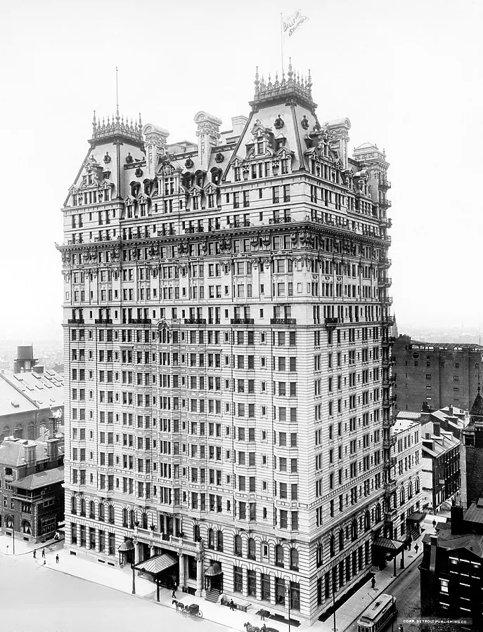 Vintage view from the northeast before construction of the 1911 addition