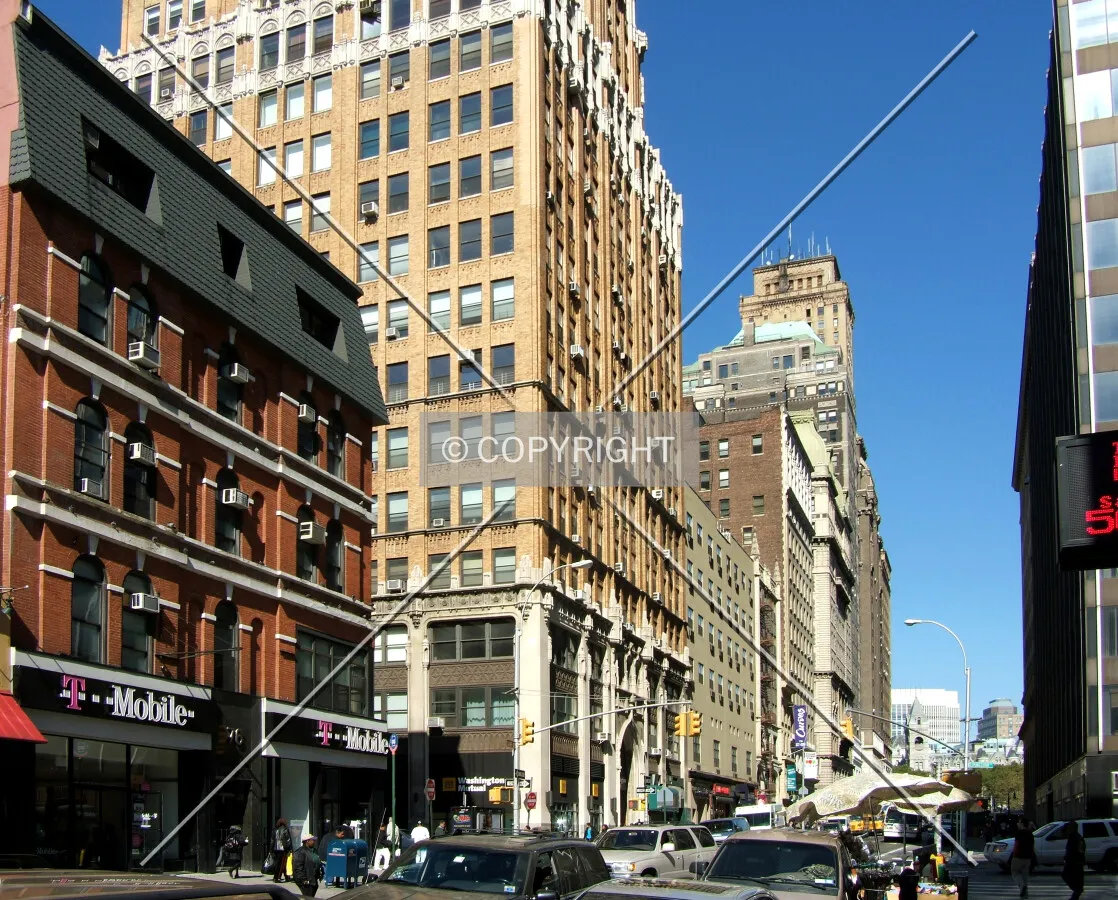 View northeast from Livingston Street