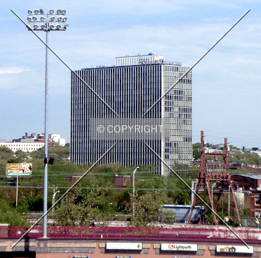View from the southeast