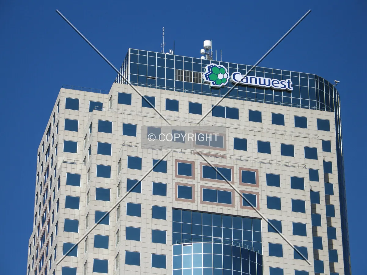 Top seen from Portage Avenue