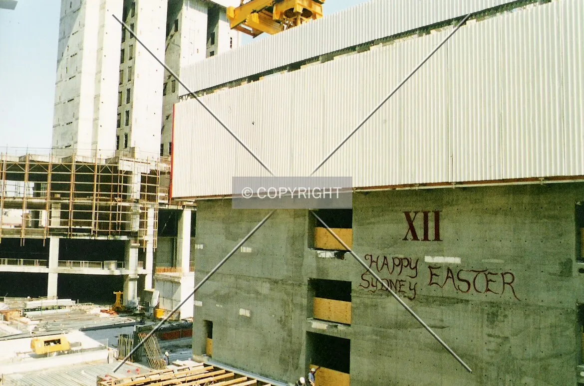 Lift core from Liverpool Street monorail station