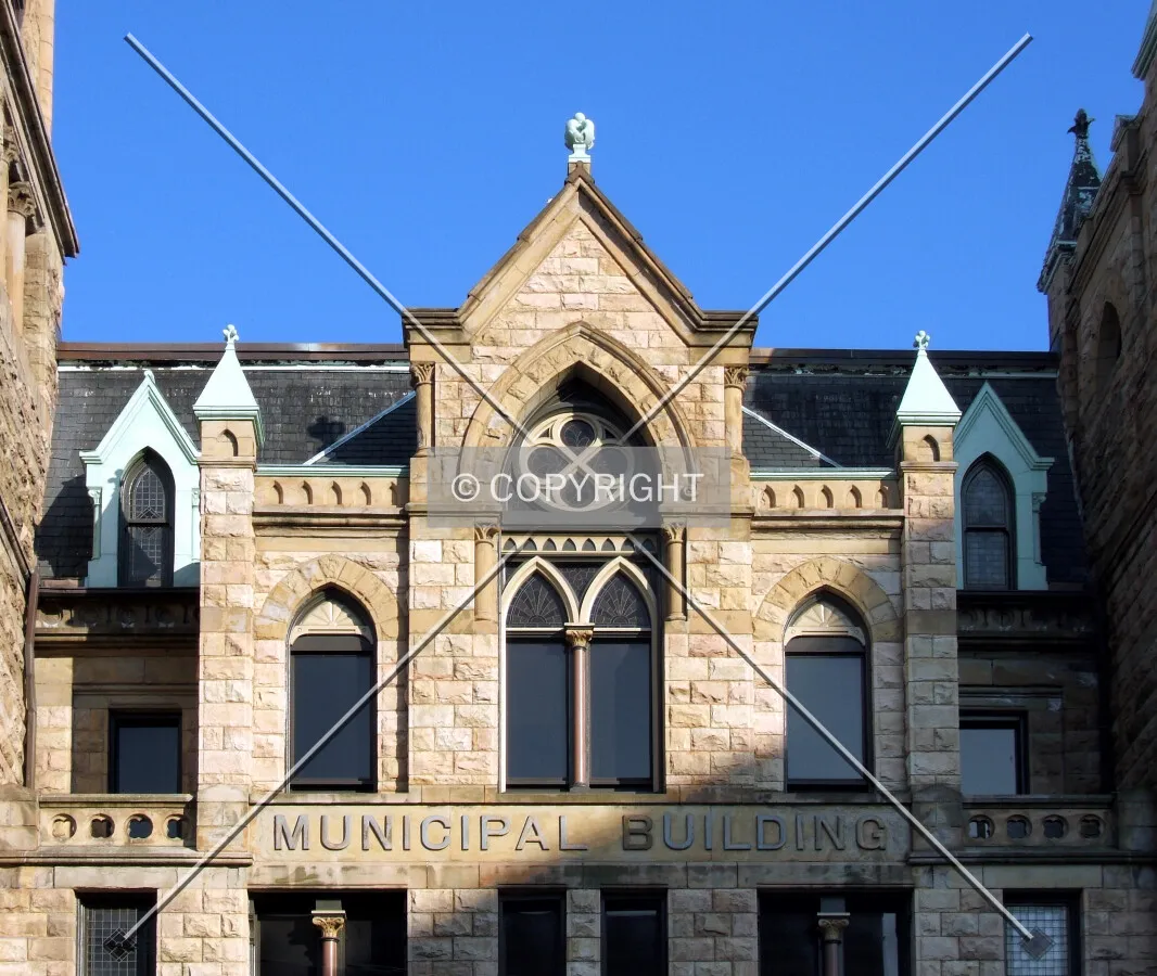 View from the northwest on Washington Avenue