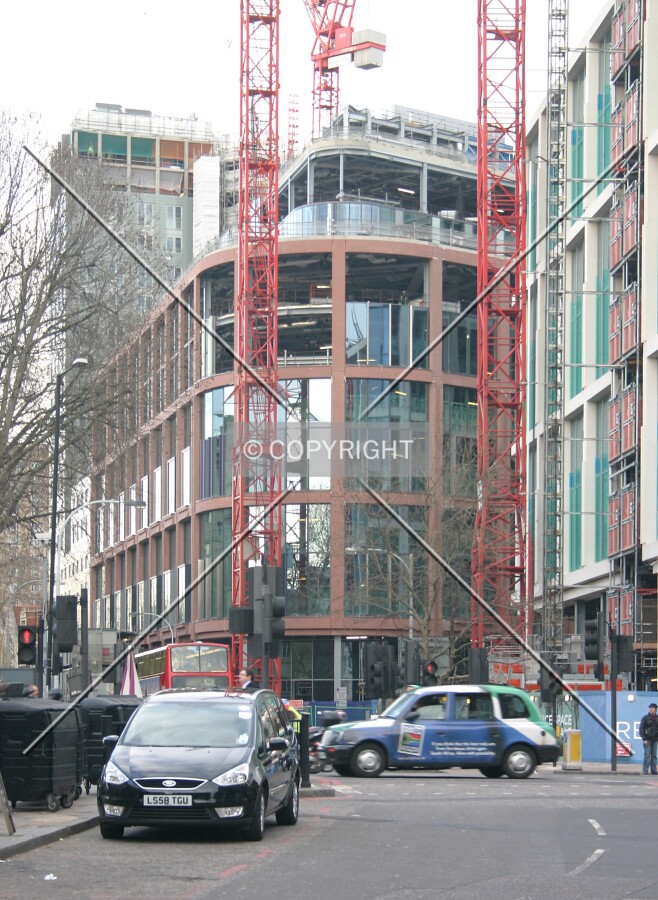 View north up Osnaburgh Street