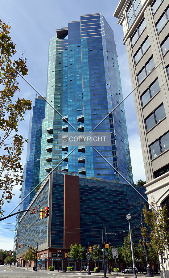 View from the southeast on Sussex Street