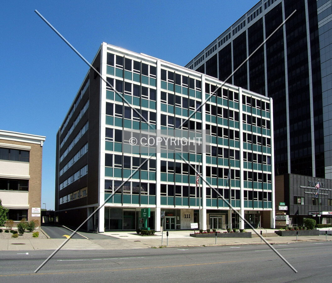 View from the southwest across Washington Avenue