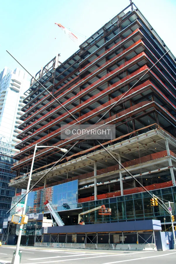 Looking up from 11th Avenue