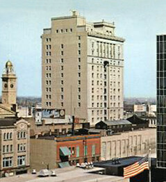 Vintage view from the southwest
