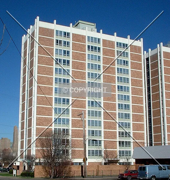 South facade from Russell Street