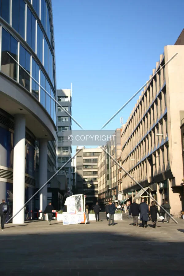View north from London Wall