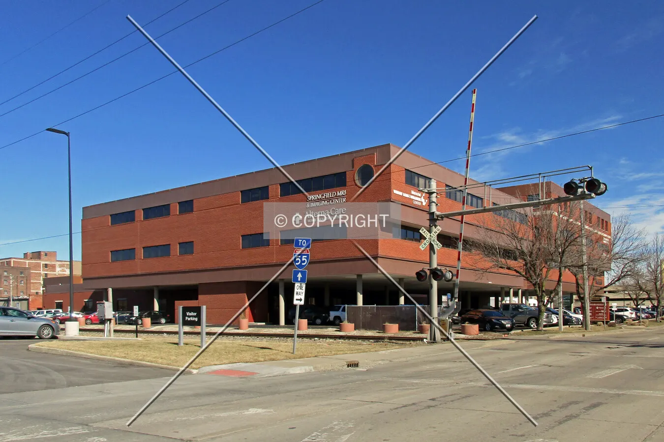View from the southwest; February 19, 2016