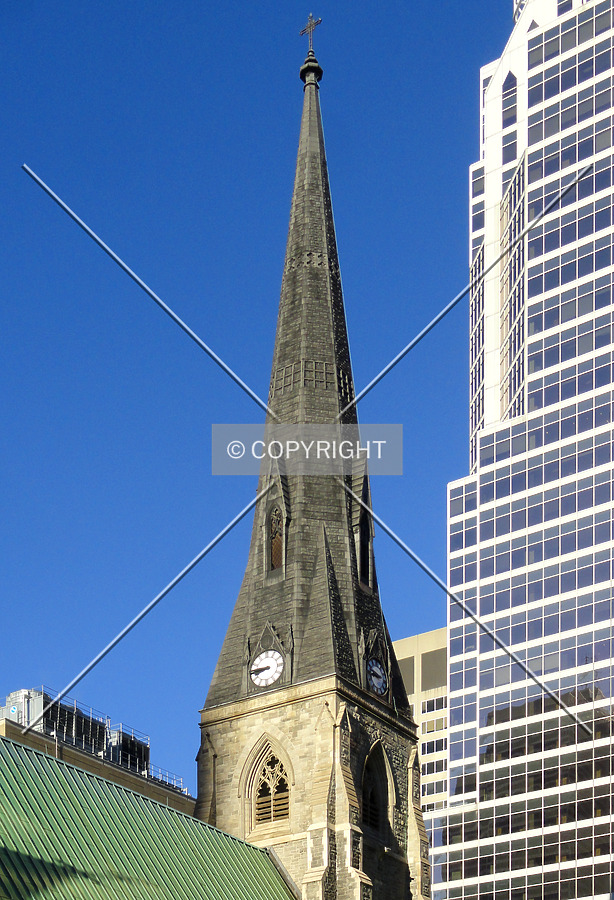 Spire from the east
