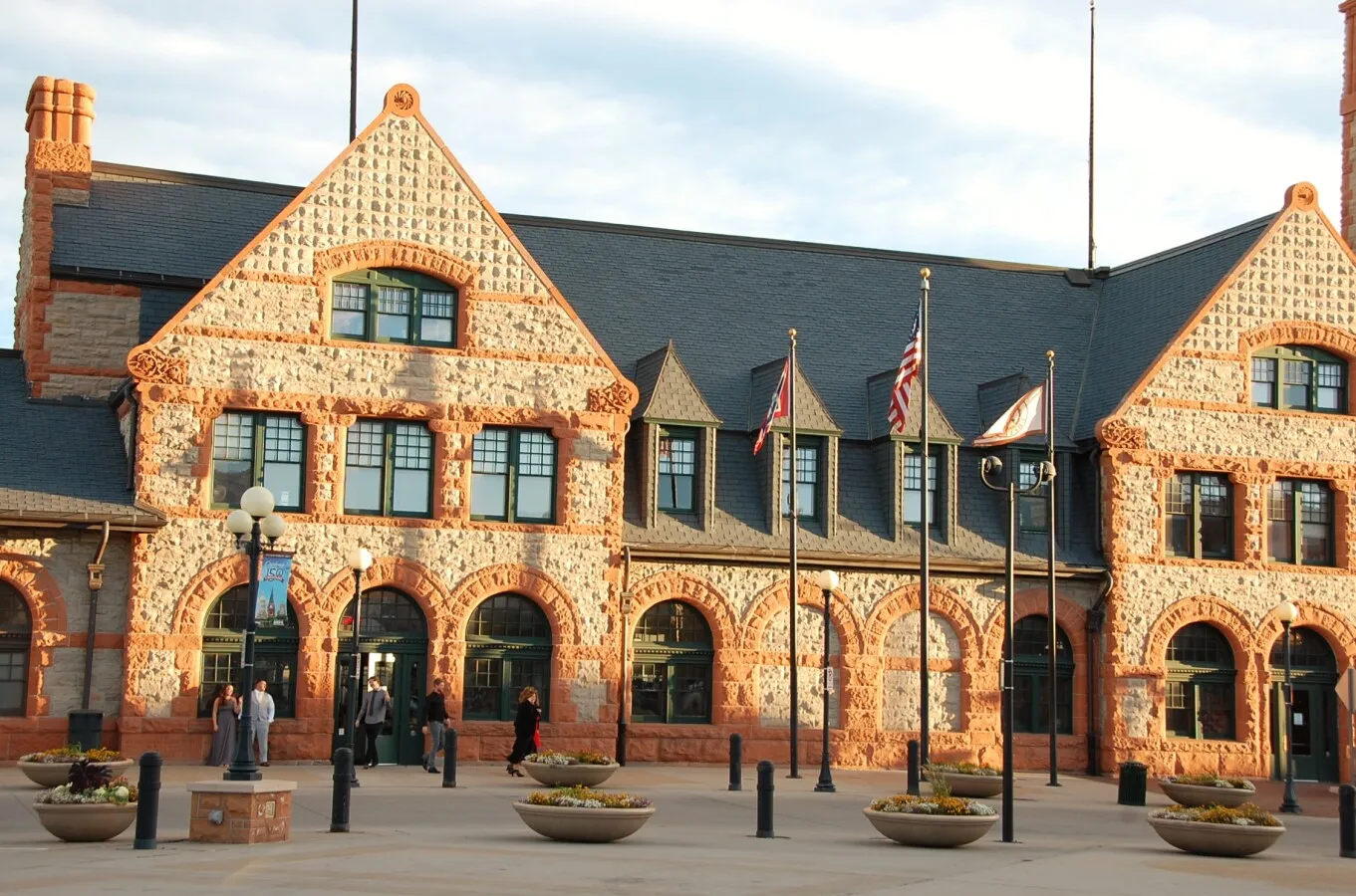 View to the southwest