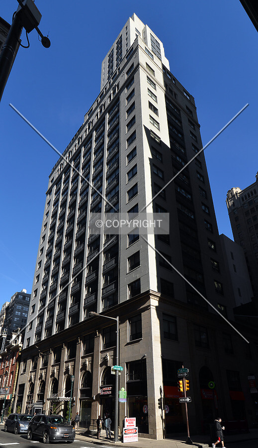 View from the southwest at 15th and Locust Streets