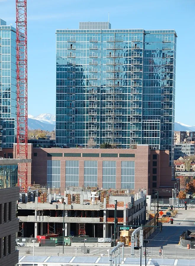 Distant view from the southeast