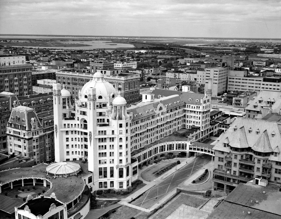 View from the southeast