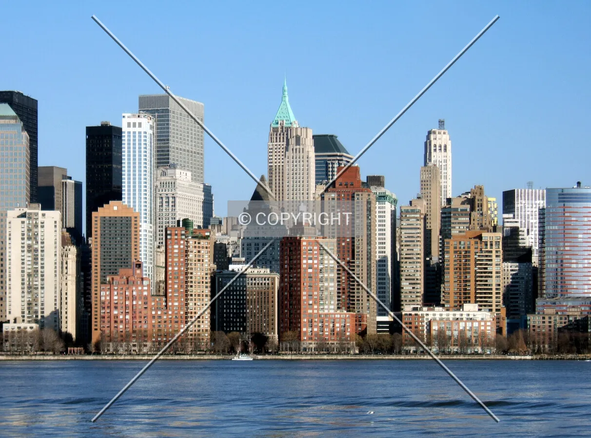 Downtown from the west