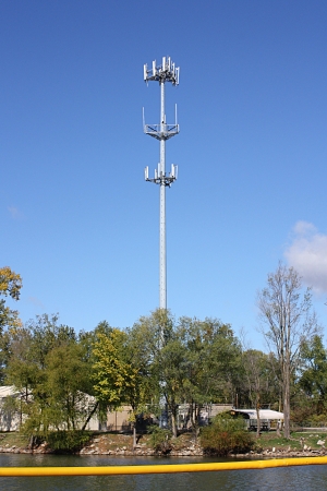 View from the southeast