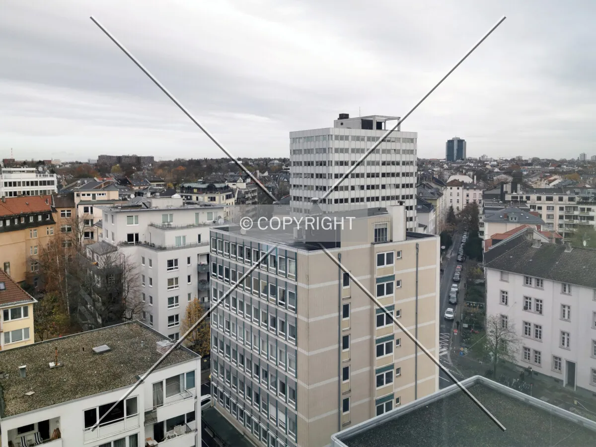 View over Frankfurt