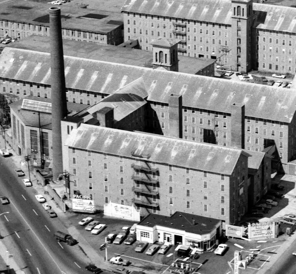 Vintage view from the east