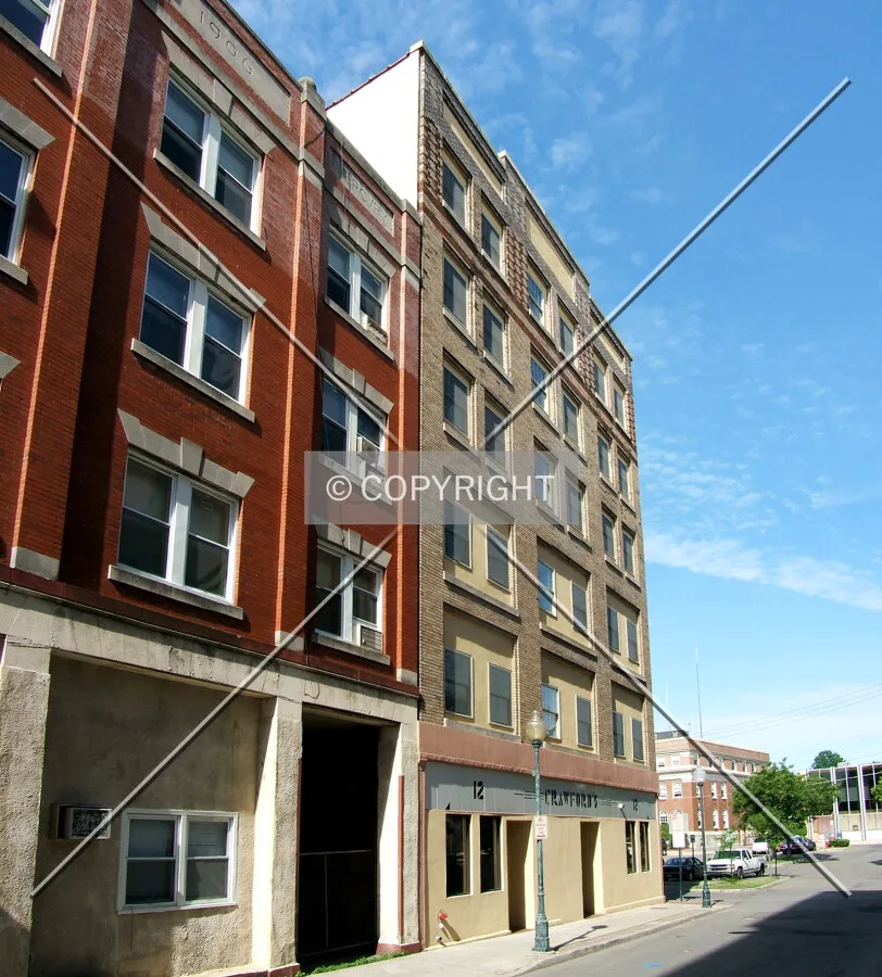 View from the northeast on King Street
