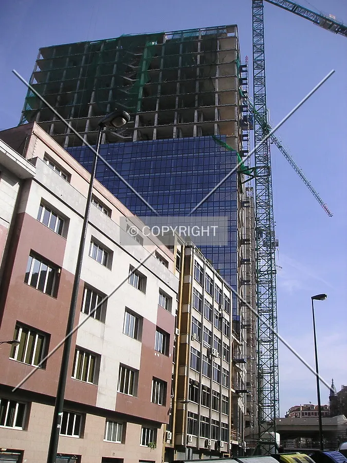 View in comparison with nearby low-rises