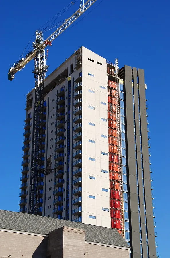 View to the southeast