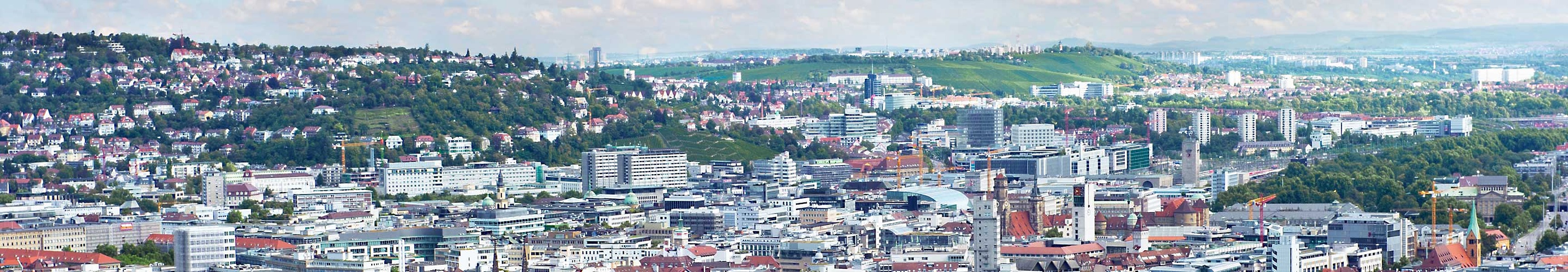 Panorama of Stuttgart