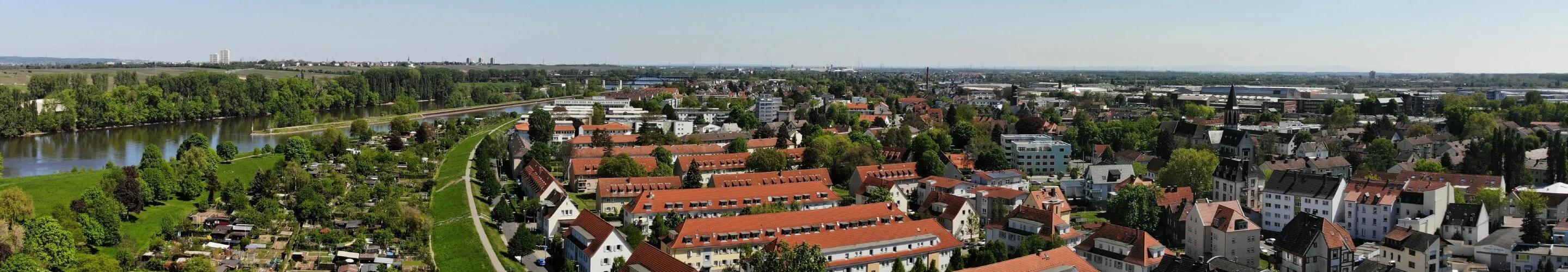 Panorama of Ginsheim-Gustavsburg