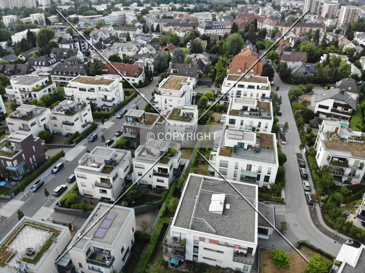 Residential buildings in Frankfurt-Sachsenhausen