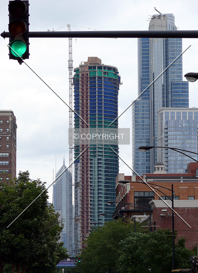 View to the north from Cullerton Street