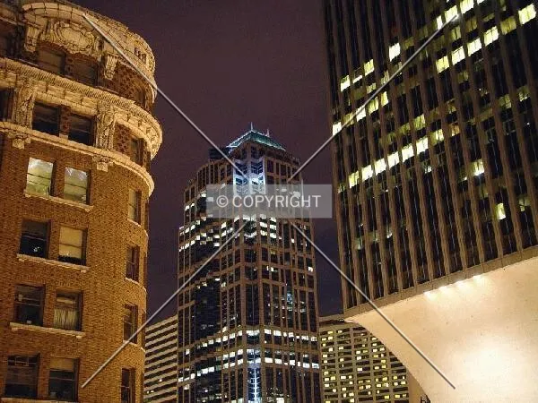 US Bank Centre on New Year's Eve 2002