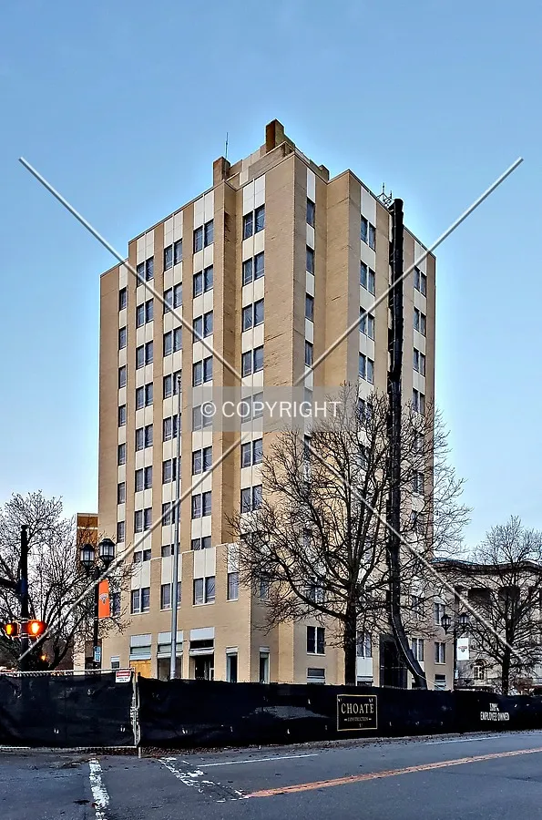 Northeast view; January 2, 2021
