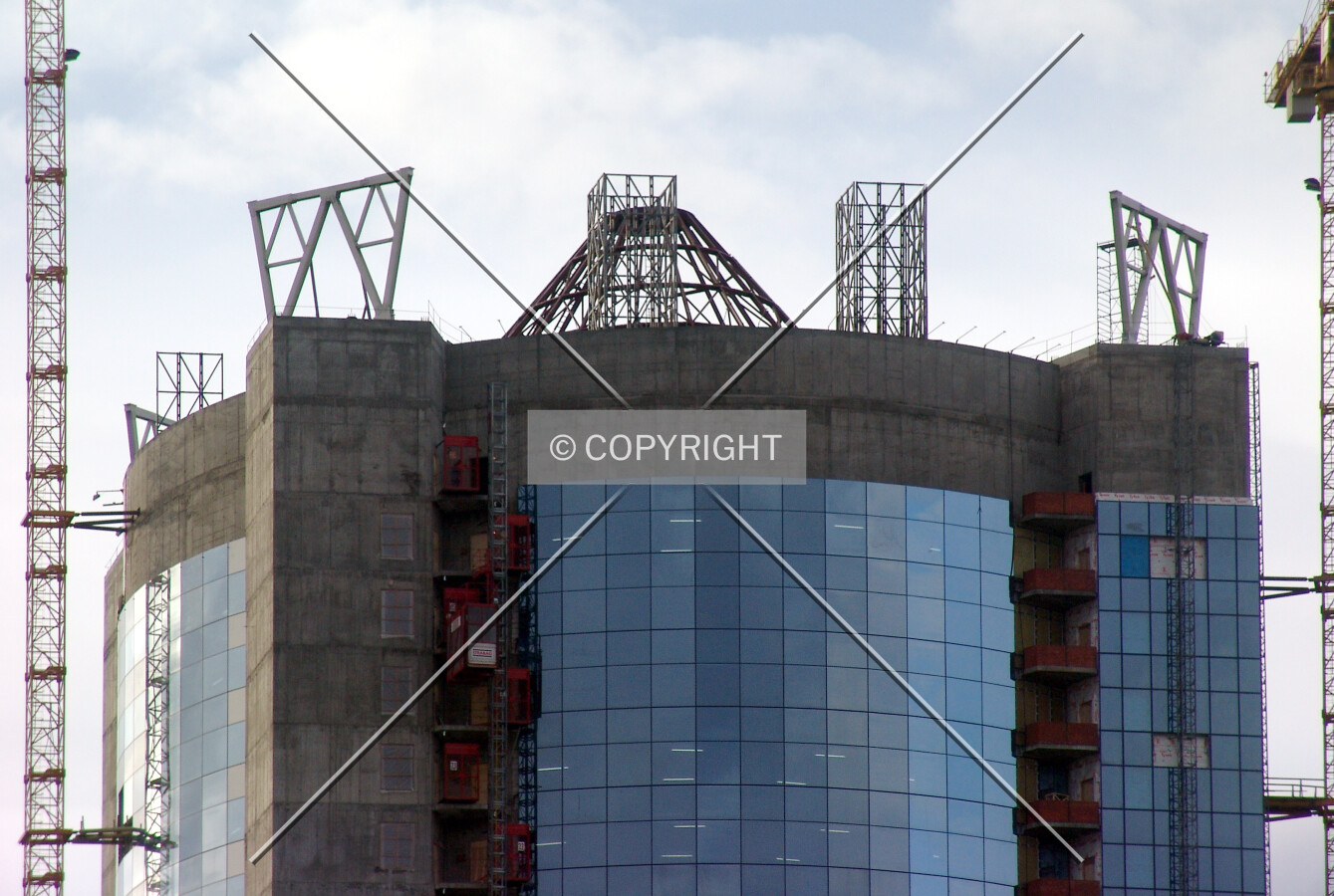 The upper floors