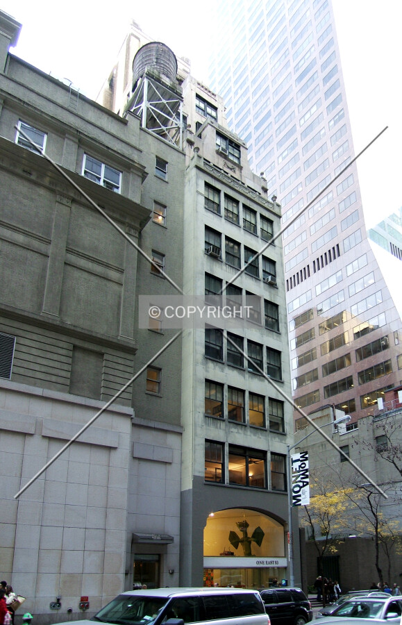 View from the southwest on 53rd Street