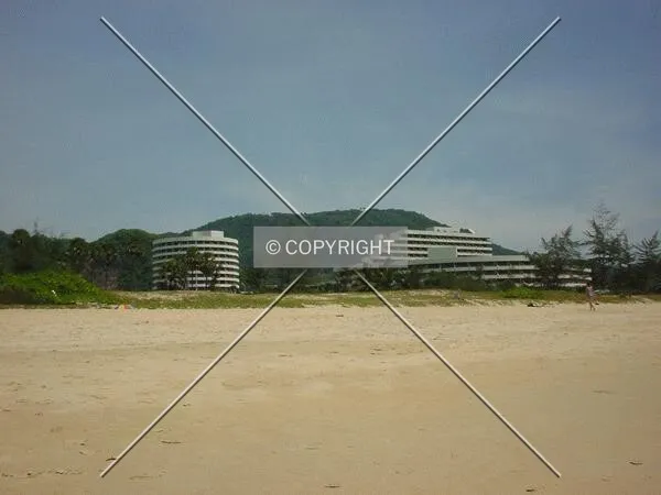 View from the beach
