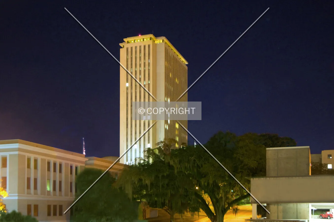 State Capitol Tower, Tallahassee, Florida, U.S.A.