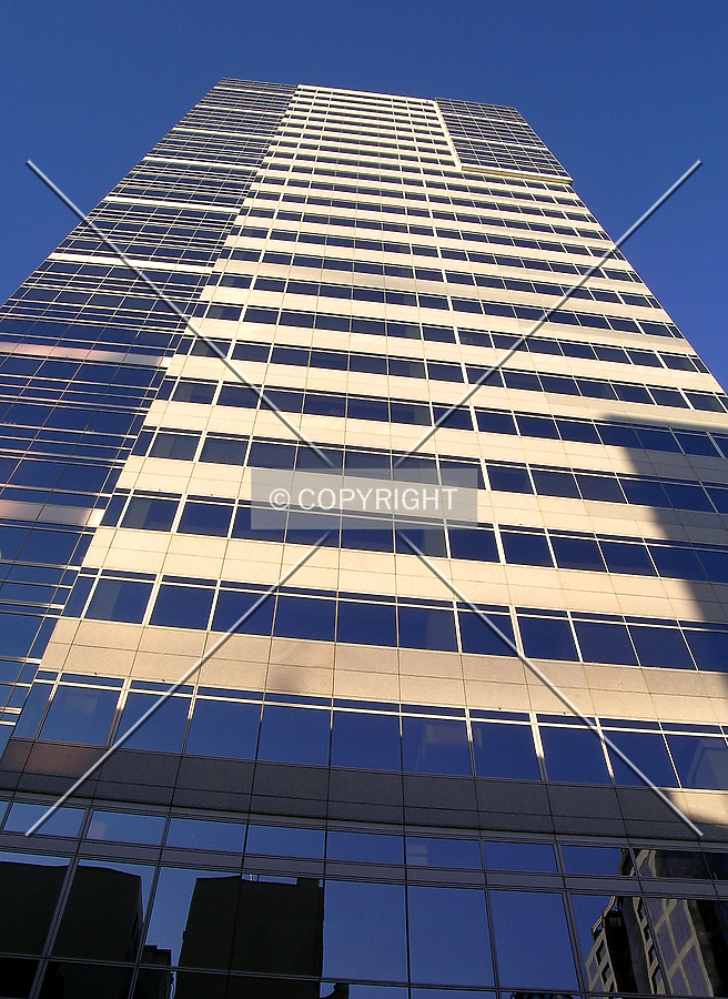 Looking up the southern facade