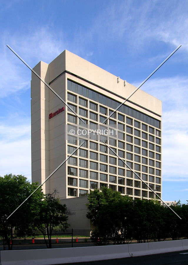 From across Jefferson Davis Highway to the southeast