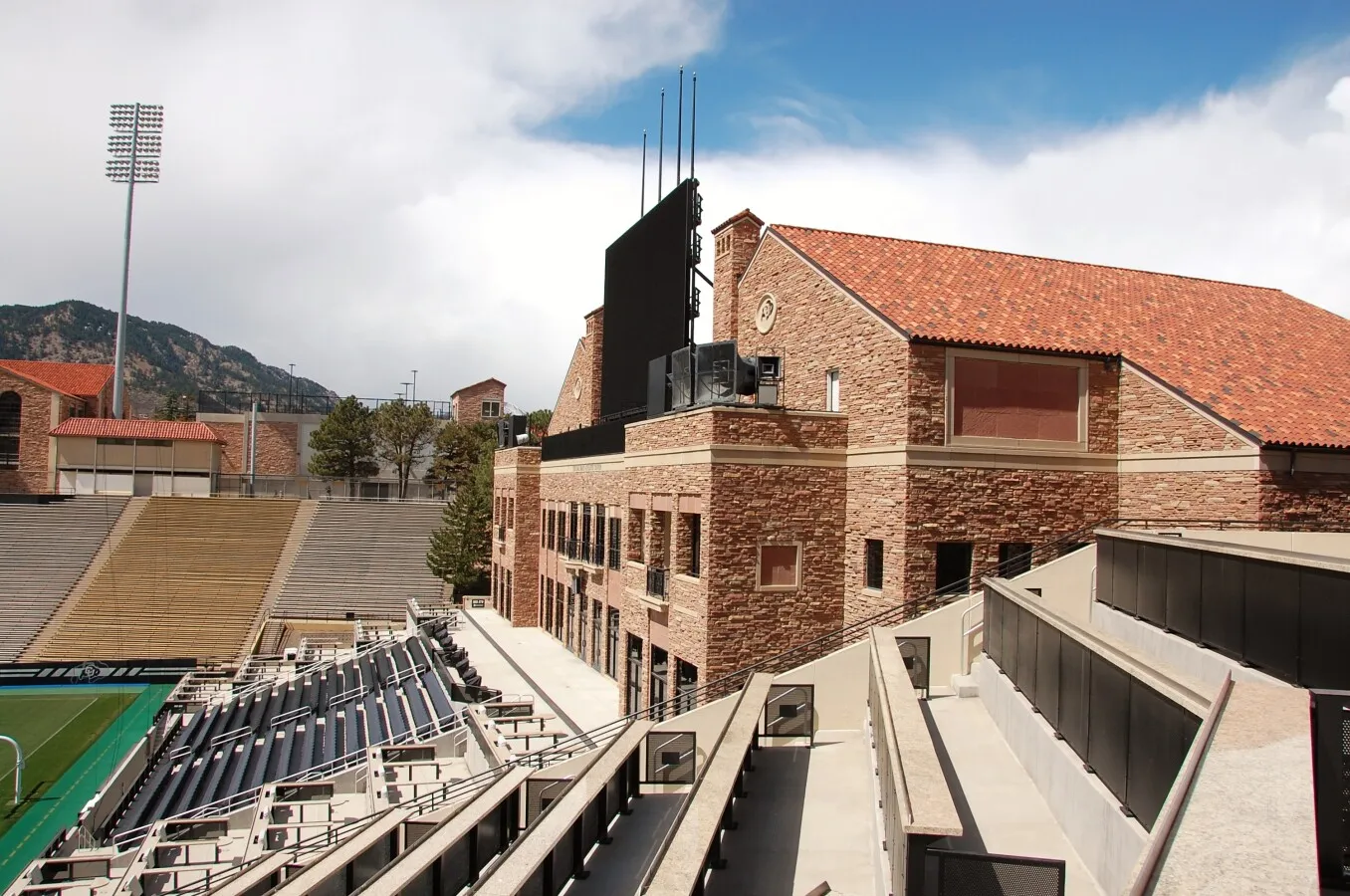 View to the west